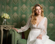 Ritratto fotografico elegante sposa